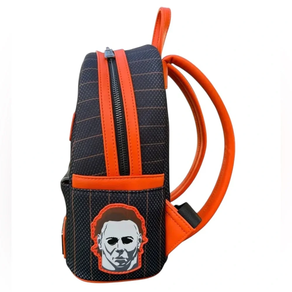 Loungefly Halloween Team Michael Myers Jersey Mini Backpack